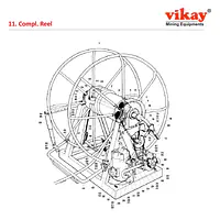 Compl. Reel Alimak Raise Climber Parts - Master