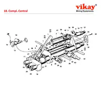 Compl. Central Alimak Raise Climber Parts - Master