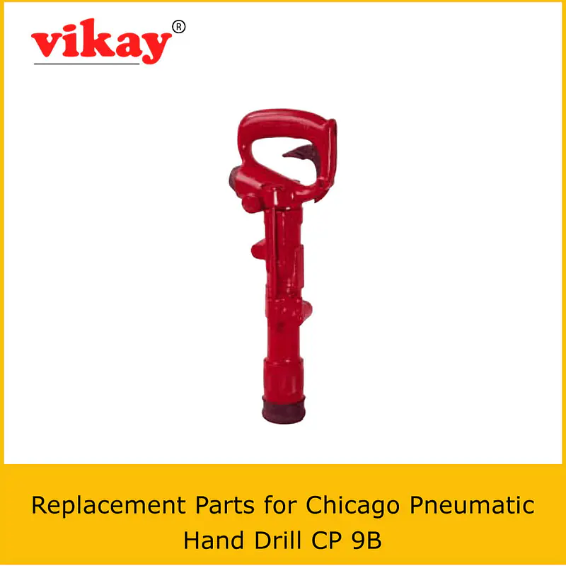 CP 9B Chicago Pneumatic Hand Drill Parts - Master