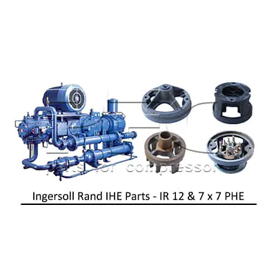 Ingersoll Rand 12 & 7 x 7 PHE Air Compressor Parts - Master