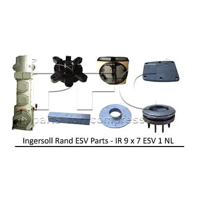 Ingersoll Rand 9 x 7 NL Air Compressor Parts - Master