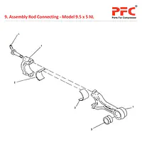 Rod Connecting IR 9 1/2 x 5 ESV NL Parts - Master