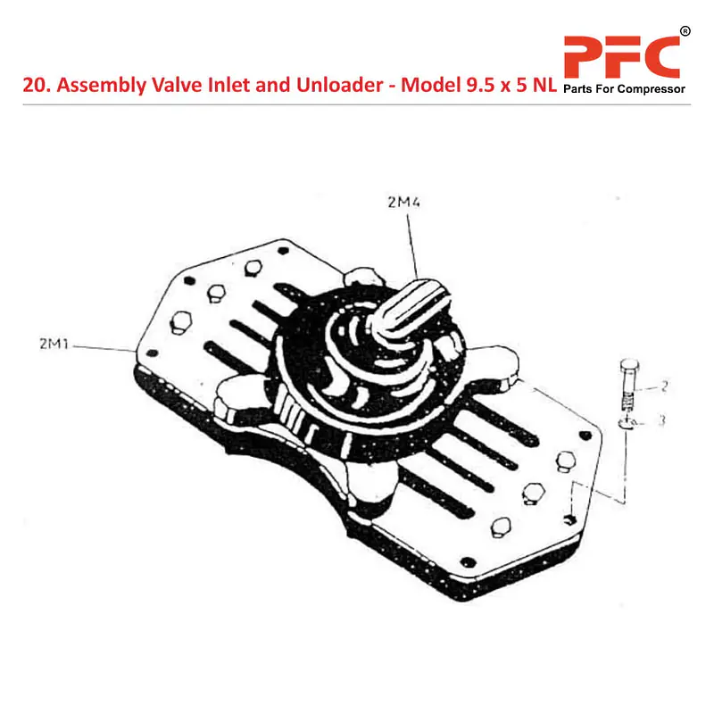 Valve Inlet & Unloader IR 9 1/2 x 5 ESV NL Parts - Master