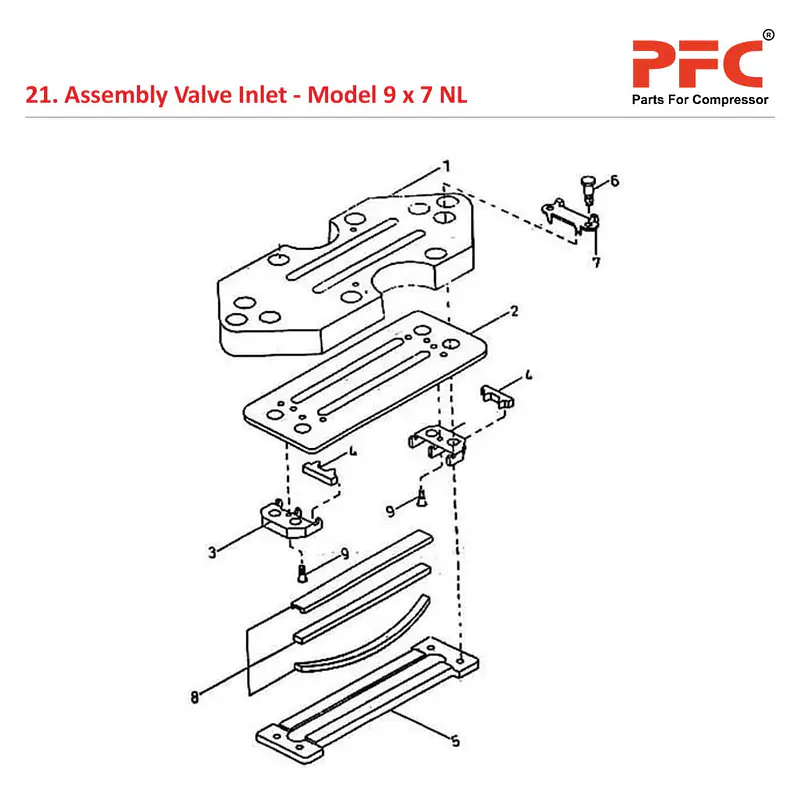 Valve Inlet IR 9 x 7 ESV NL Air Compressor Parts - Master