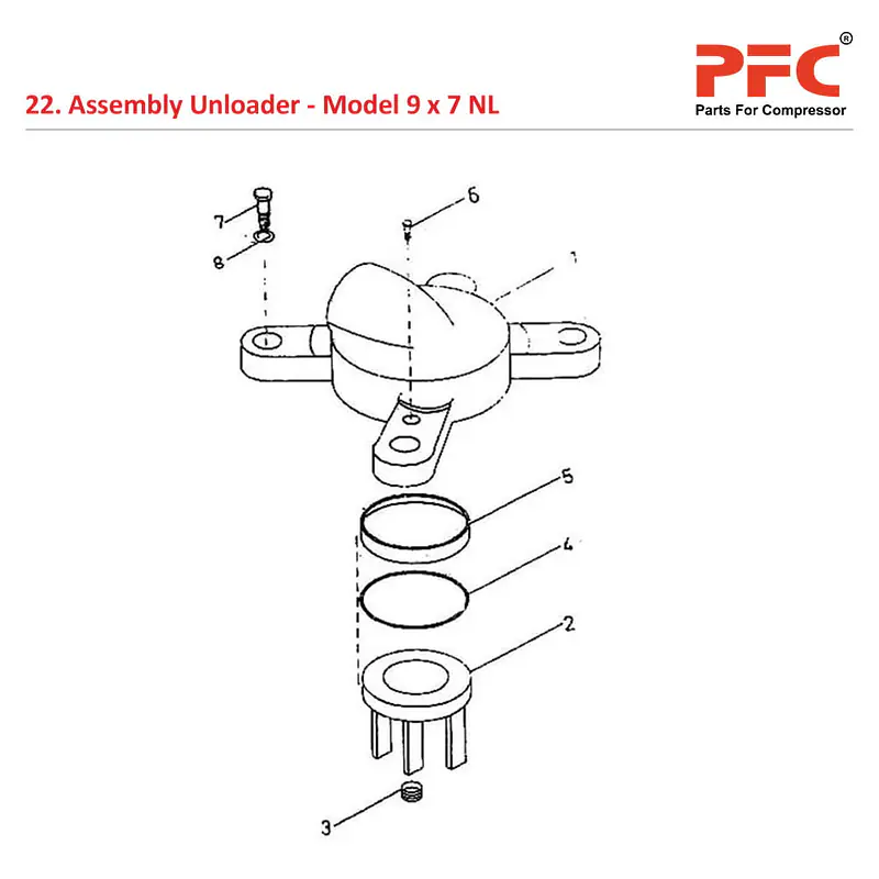 Unloader IR 9 x 7 ESV NL Air Compressor Parts - Master