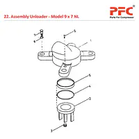 Unloader IR 9 x 7 ESV NL Air Compressor Parts - Master