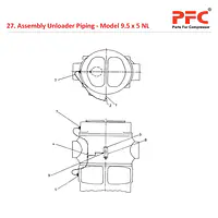 Assly. Unloader Piping IR 9 1/2 x 5 ESV NL Parts - Master