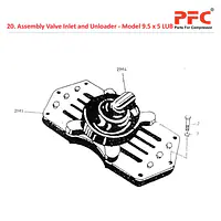 Valve Inlet & Unloader IR 9 1/2 x 5 ESV LUB Parts - Master