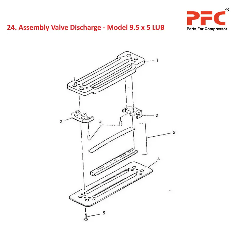 Valve Discharge IR 9 1/2 x 5 ESV LUB Parts - Master