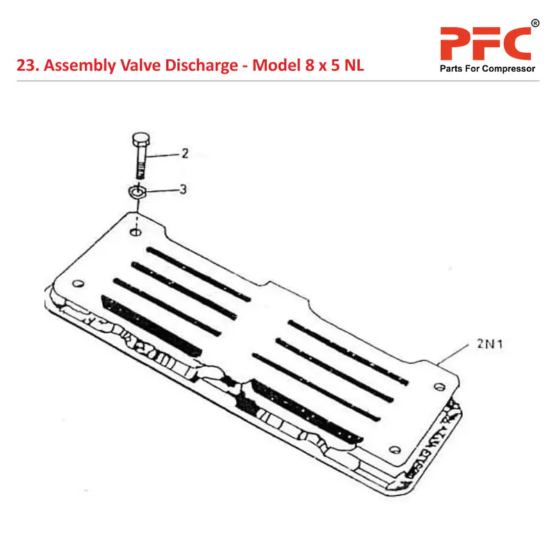 Valve Discharge IR 8 x 5 ESV NL Air Compressor Parts - Master