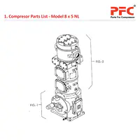 Compressor Parts List IR 8 x 5 ESV NL Parts - Master