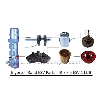 Ingersoll Rand 7 x 5 LUB Air Compressor Parts - Master