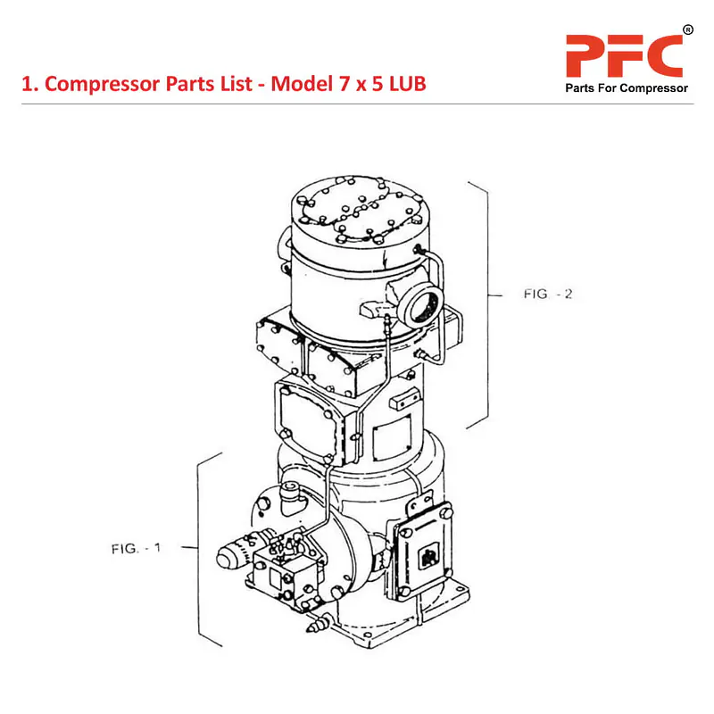 Compressor Parts Ingersoll Rand 7 x 5 ESV LUB - Master