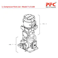 Compressor Parts Ingersoll Rand 7 x 5 ESV LUB - Master