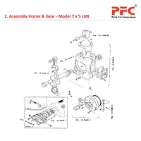 Frame IR 7 x 5 ESV LUB Compressor Parts - Master