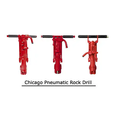 Chicago Pneumatic Rock Drill - Master