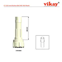 6" Button Bit - 152 mm x DHD 360 Shank - Master