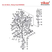 Air Motor Rotary Head Ingersoll Rand LM 100 Parts - Master