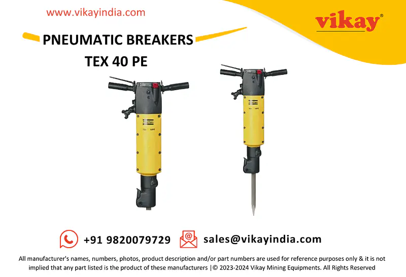 TEX 40 PE Atlas Copco Pneumatic Breaker - Master