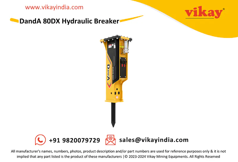 DandA 80DX Hydraulic Breaker - Master